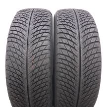 5. 4 x MICHELIN 225/60 R18 104H XL Pilot Alpin 5 SUV Zima 2019/21 Jak Nowe