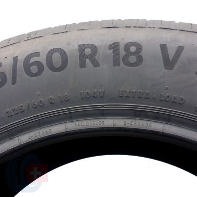 4. 2 x CONTINENTAL 225/60 R18 104V XL EcoContact 6 Lato 2022 6mm