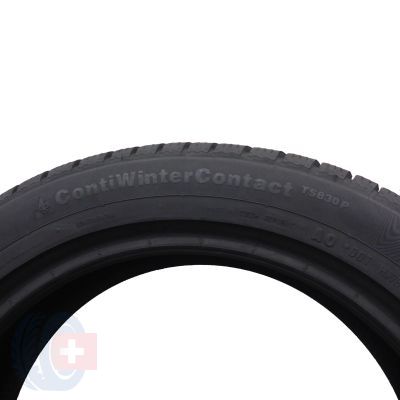 8. 4 x CONTINENTAL 225/50 R18 99H XL ContiWinterContact TS830P AO Zima 7,8-8mm 2022