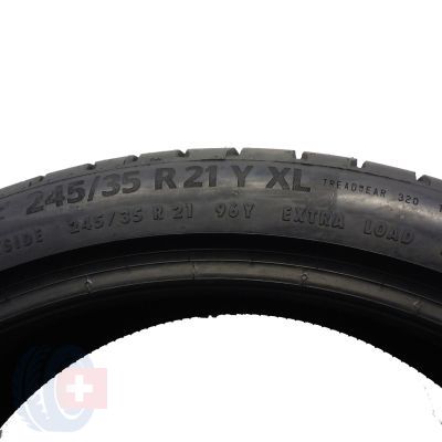 5. 2 x CONTINENTAL 245/35 R21 96Y XL EcoContact 6Q MO BMW ContiSilent Lato 2022 Jak Nowe Nieużywane 