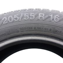 3. Opona 205/55 R16 1x GISLAVED 91H Euro Frost 6 zimowa 8,5mm 2023 Jak Nowa
