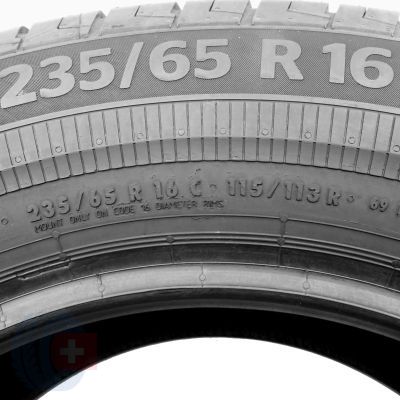 3. 1 x CONTINENTAL 235/65 R16C 115/113R VanContact Eco Lato 2020 Jak Nowa 8,2mm