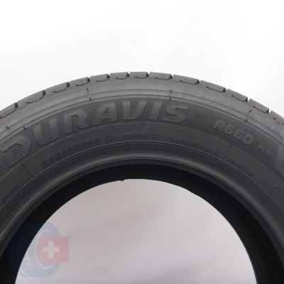 3. Opona 225/65 R16C 1x BRIDGESTONE 112/110T Duravis R660 eco Letnia 2021 Jak Nowa 