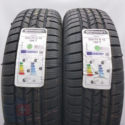 Opony 225/75 R16 2x CONTINENTAL 104T ContiCrossContact Winter Zimowe 2021 