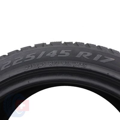 5. 4 x PIRELLI 225/45 R17 91H Sottozero 3 KS Zima 2018 6-6,2mm