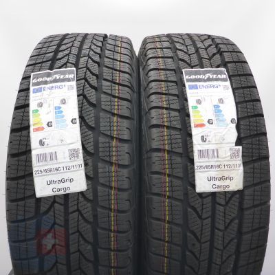 3. Opony 225/65 R16C 4x GOODYEAR 112/110T UltraGrip Cargo Zimowe 2023