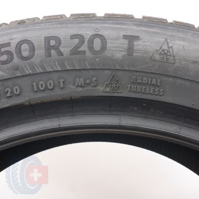 6. Opony 235/50 R20 2x CONTINENTAL 100T WinterContact TS 870 P Zimowe 2024 Nieużywane 