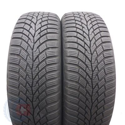 2 x CONTINENTAL 195/65 R15 91T WinterContact TS870 Zima 2021 Jak Nowe 7,2mm