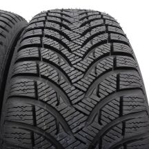 4. Opony 195/55 R15 2x MICHELIN 85T Alpin A4 Zimowe 2014, 2016 Nieużywane