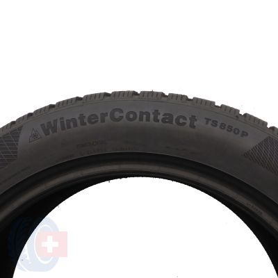 7. 4 x CONTINENTAL 215/55 R18 99V XL WinterContact TS850P Zima 2021 Jak Nowe 7,2-7,8mm