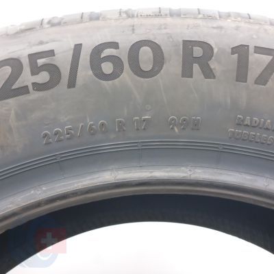 6. Opony 225/60 R17 2x CONTINENTAL 99H EcoContact 6 Letnie 2021 