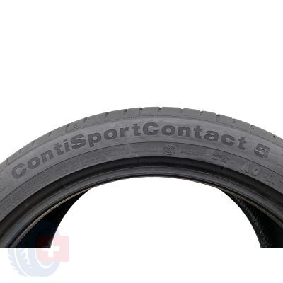 6. 2 x CONTINENTAL 245/40 R18 93Y ContiSportContact 5 A0 Lato 2019 6,2-6,5mm