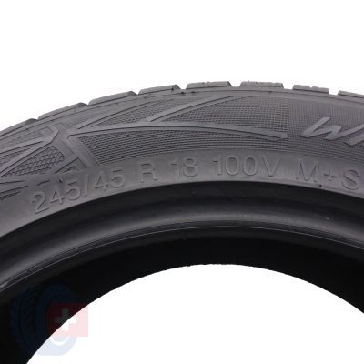 6. 4 x VREDESTEIN 245/45 R18 100V Wintrac Pro Zima 6,2-6,8mm 2022