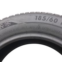 4. 2 x ESA TECAR 185/60 R15 88T Supergrip PRO Zima 2019 Jak Nowe 7,8mm