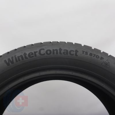 5. Opony 205/55 R17 2x CONTINENTAL 91H WinterContact TS 870P Zimowe 8,2mm