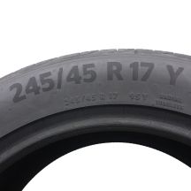 6. 4 x CONTINENTAL 245/45 R17 95Y PremiumContact 6 Lato 2020 Jak Nowe