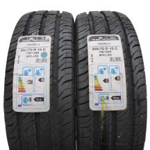 2 x UNIROYAL 205/70 R15C 106/104R RainMax 3 Lato 2018 Jak Nowe