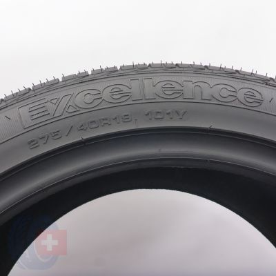 3. Opona 275/40 R19 1x GOODYEAR 101Y Excellence RFT BMW Letnia 2016 Nieużywana 