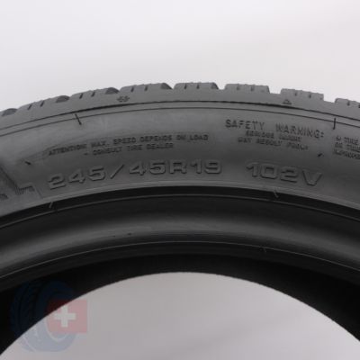 5. Opona 245/45 R19 1x DUNLOP 102V XL Winter Sport 5 Zimowa 2022 8,5mm 