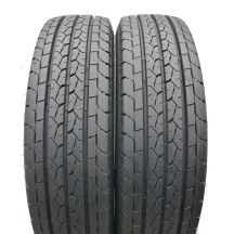 2 x BRIDGESTONE 195/75 R16C 110/108R Duravis R660 Lato 2022 Jak Nowe 9-9,2mm