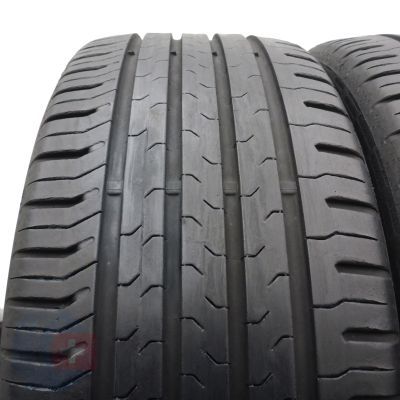 2. 2 x CONTINENTAL 215/45 R17 87V ContiEcoContact 5 Lato 2017 6,5mm