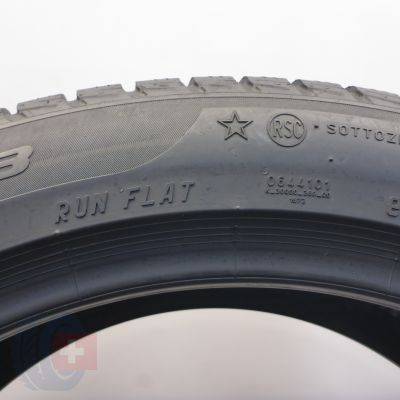 10. 4 x PIRELLI 255/45 R20 105V XL Winter Sottozero 3 RUN FLAT Zima 5.5-6mm 2017