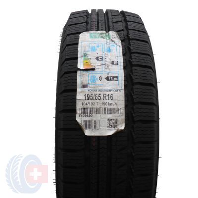 Opona 195/65 R16C 1x NOKIAN 104/102T Weatherproof C Wielosezonowa 2017 Nieużywana