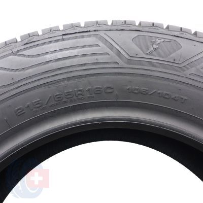 6. Opony 215/65 R16C 2x GOODYEAR 106/104T Vector4SeasonS Cargo Wielosezonowe 2021Jak Nowe 