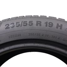 5. 2 x CONTINENTAL 235/55 R19 101H WinterContact TS850P SUV M0E Run Flat SSR Zima 2022 6,4-6,7mm