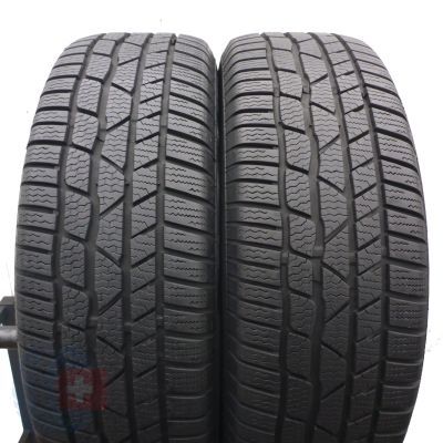 4. 4 x CONTINENTAL 215/60 R17 96H MO ContiWinterContact Ts830P Zima 2017/2018 Jak nowe 7,8-8,2mm