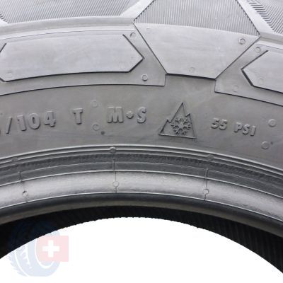 2. Opony 225/65 R16C 2x CONTINENTAL 106/104T VanContact Winter 2020 Jak Nowe 8,8-9mm