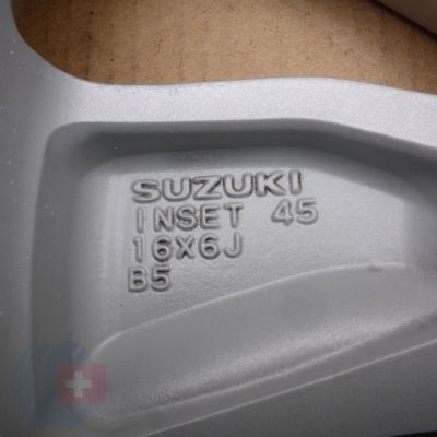 7. 4 x Alufelgi 16 SUZUKI 4x100 6J ET45 Swift Ciaz czujniki Oryginalne 