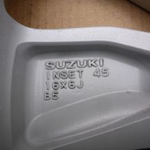 7. 4 x Alufelgi 16 SUZUKI 4x100 6J ET45 Swift Ciaz czujniki Oryginalne 
