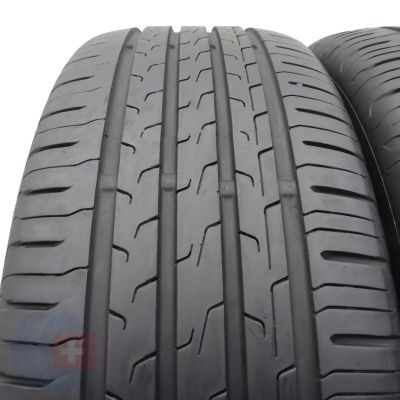 2. 2 x CONTINENTAL 215/60 R16 95H EcoContact 6 Lato 2022 5.3-5.7mm 