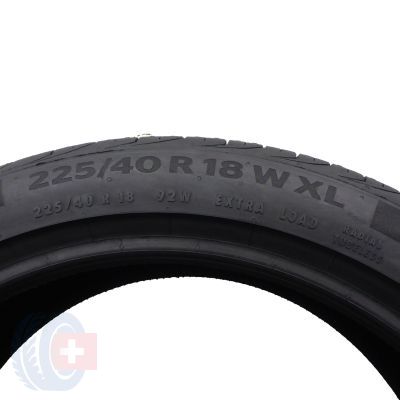 6. 4 x CONTINENTAL 225/40 R18 92W XL PremiumContact 6 Lato 2024 Jak Nowe Nieużywane