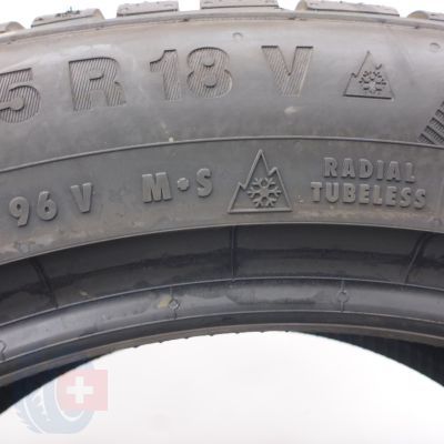 8. Opony 245/45 R18 4x CONTINENTAL 96V  WinterContact TS 850 P Zimowe 2023 Nieużywane