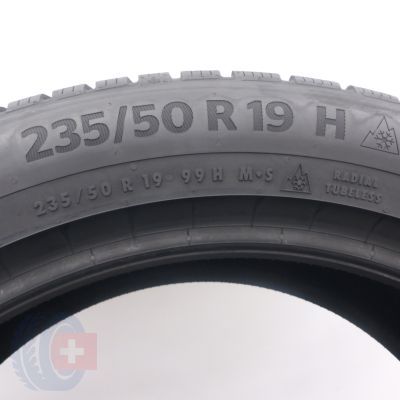 5. Opony 235/50 R19 2x CONTINENTAL 99H WinterContact TS870P Zimowe 2023 Jak Nowe Nieużywane