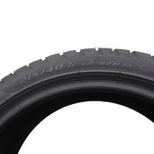6. Opony 215/40 R17 2x PIRELLI 87H XL Sottozero 3 Winter Zimowe 2017 Jak Nowe Nieużywane