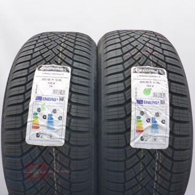 5. Opony 235/50 R19 4x CONTINENTAL 103V XL AllSeasonContact2 Wielosezonowe 2024 Nieużywane 