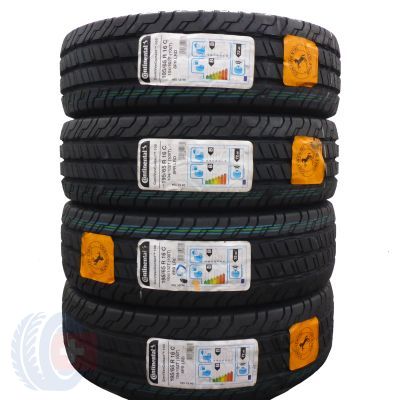 4 x CONTINENTAL 195/65 R16C 104/102T ContiVanContact 100 Lato 2020 Jak Nowe Nieużywane