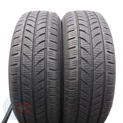 5. Opony 205/65 R16C 4x YOKOHAMA 107/105T WY01 Zimowe 2019 Jak Nowe 8-9,2mm