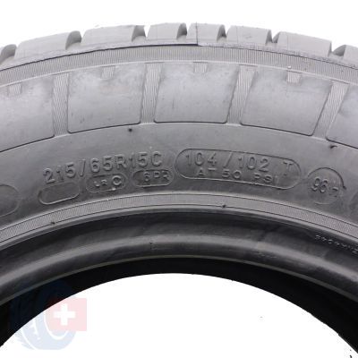 4. Opony 215/65 R15C 2x MICHELIN 104/102T Agilis 51 Letnie 2015 Nieużywane