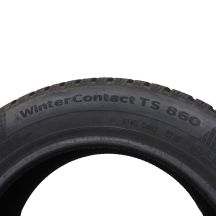 8. 4 x CONTINENTAL 185/55 R14 80T WinterContact TS860 Zima 2018/19 Jak Nowe