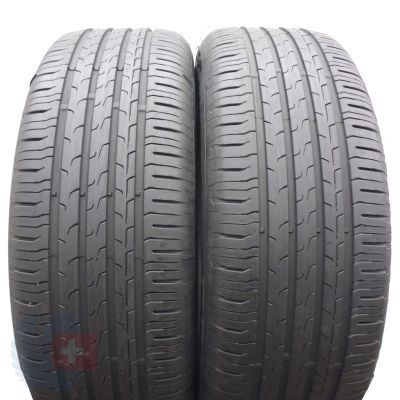 Opony 225/60 R18 2x CONTINENTAL 104V XL EcoContact 6 Letnie 2022 6-6,2mm