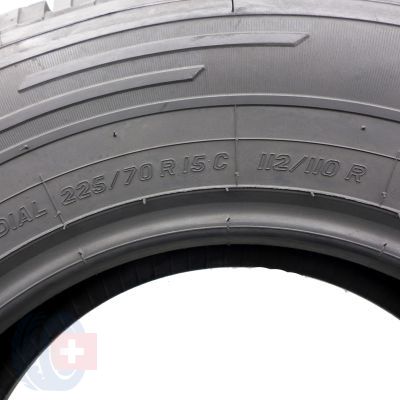 7. Opony 225/70 R15C 4x TIGAR 112/110R CargoSpeed Letnie 2019 Jak Nowe