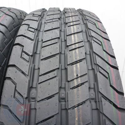 2. Opony 195/75 R16C 4x CONTINENTAL 107/105R ContiVanContact 100  Letnie 2022 Jak Nowe 