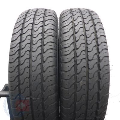 4. Opony 215/75 R16C 4x DUNLOP 113/111R Econodrive Letnie 2018/19 Jak Nowe