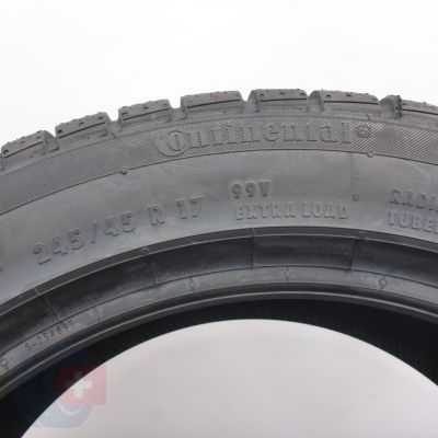 4. Opony 245/45 R17 2x CONTINENTAL 99V XL ContiWinterContact TS810 S M0 Zimowe 2022 