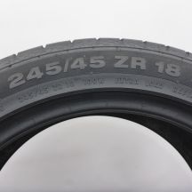 3. Opona 245/45 ZR18 1x CONTINENTAL 100W XL ContiSportContact 3 Letnia 2012 7mm         