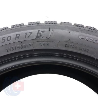 6. 2 x MICHELIN 215/50 R17 95H XL Alpin 6 Zima 2022 7-7,2mm